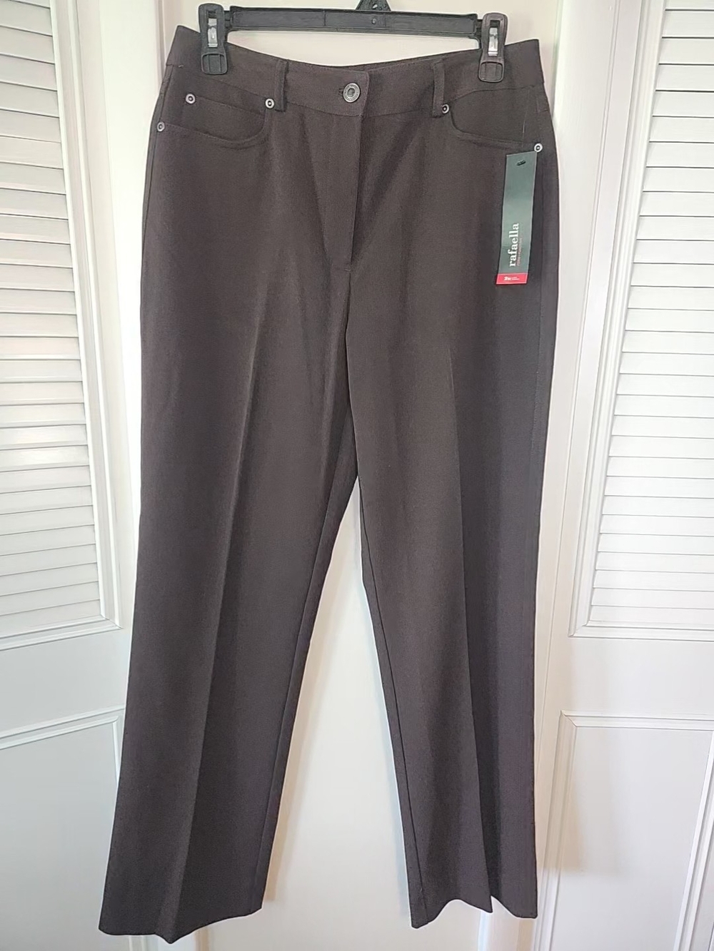 Rafaella Dark Brown Women's Dress Pants